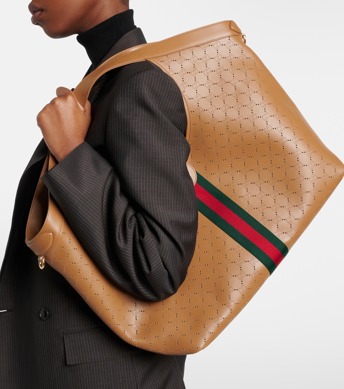 Gucci Giglio Large leather tote bag  | Gucci