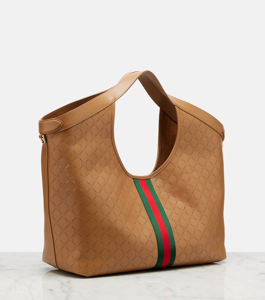 Gucci Giglio Large leather tote bag  | Gucci