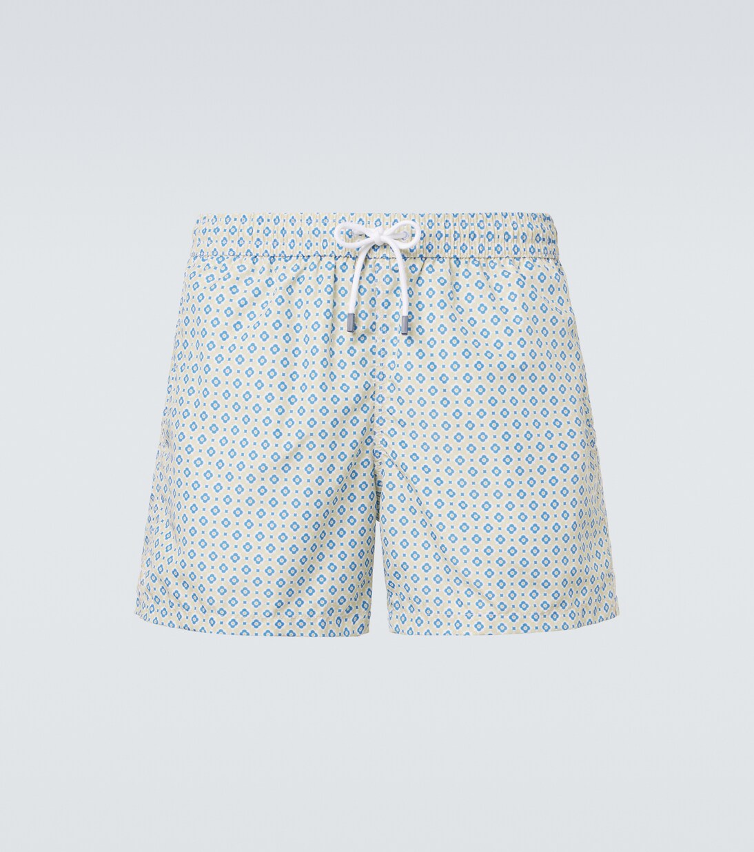 Madeira printed swim trunks | Fedeli
