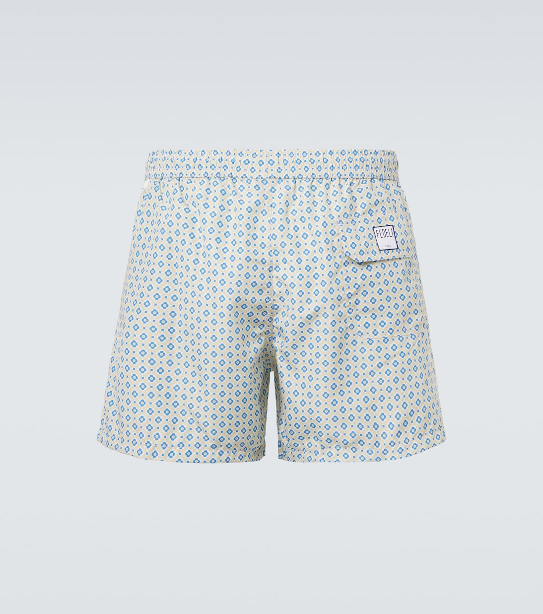 Madeira printed swim trunks | Fedeli