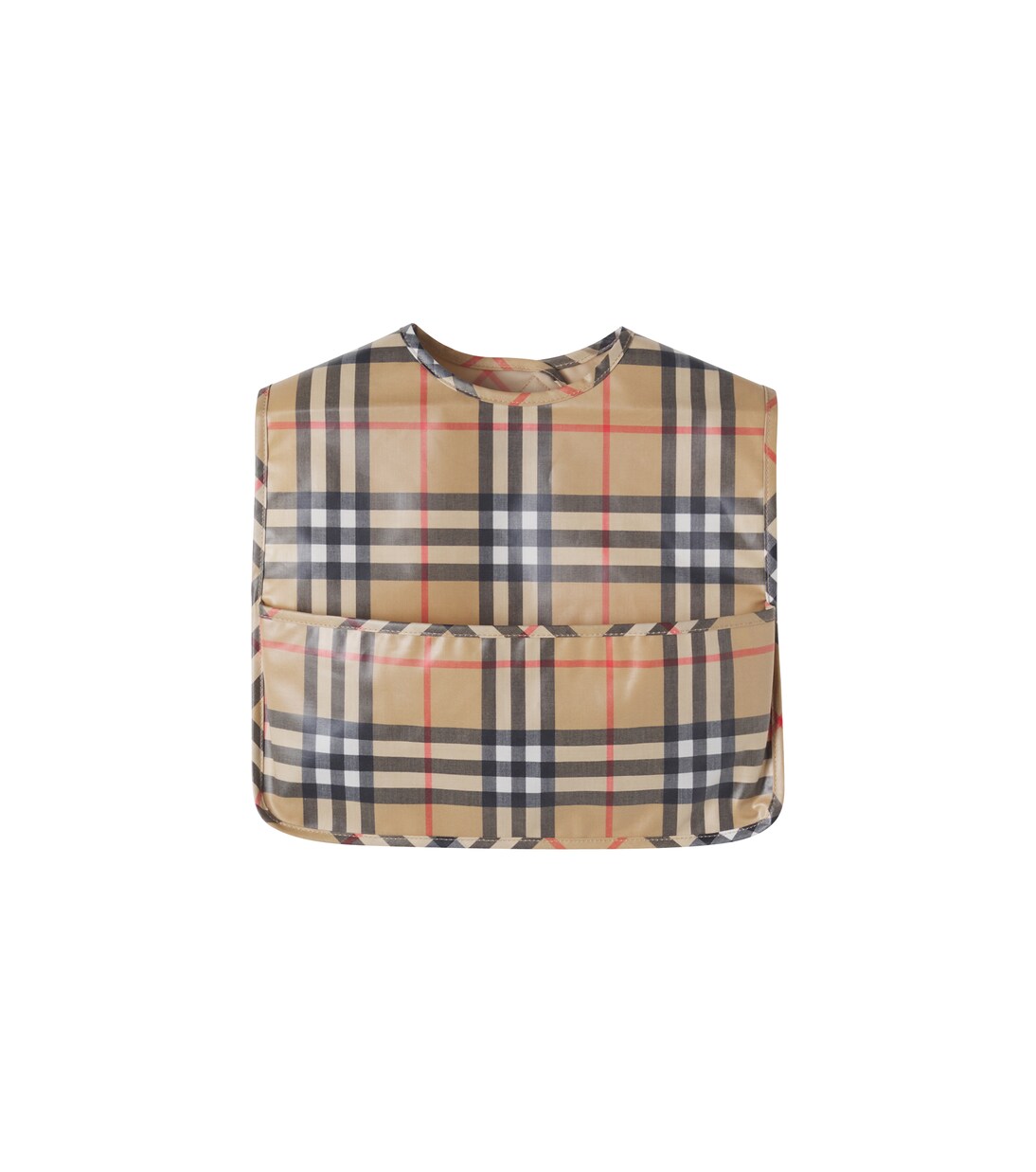 Baby Burberry Check cotton bib | Burberry Kids