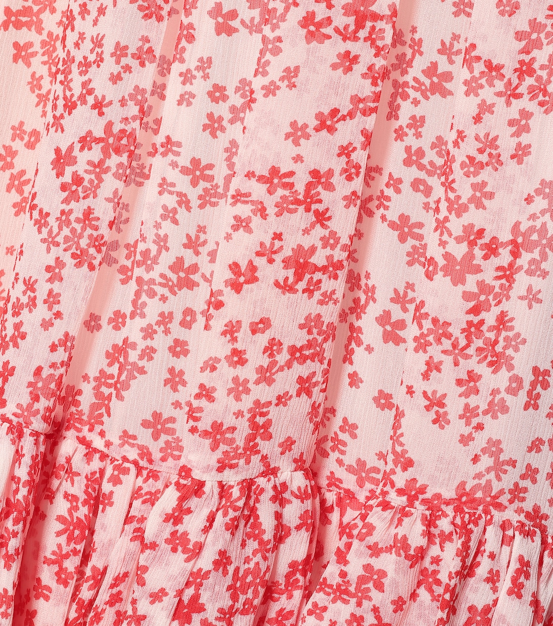 Bedruckter Midirock Selda | Baum und Pferdgarten