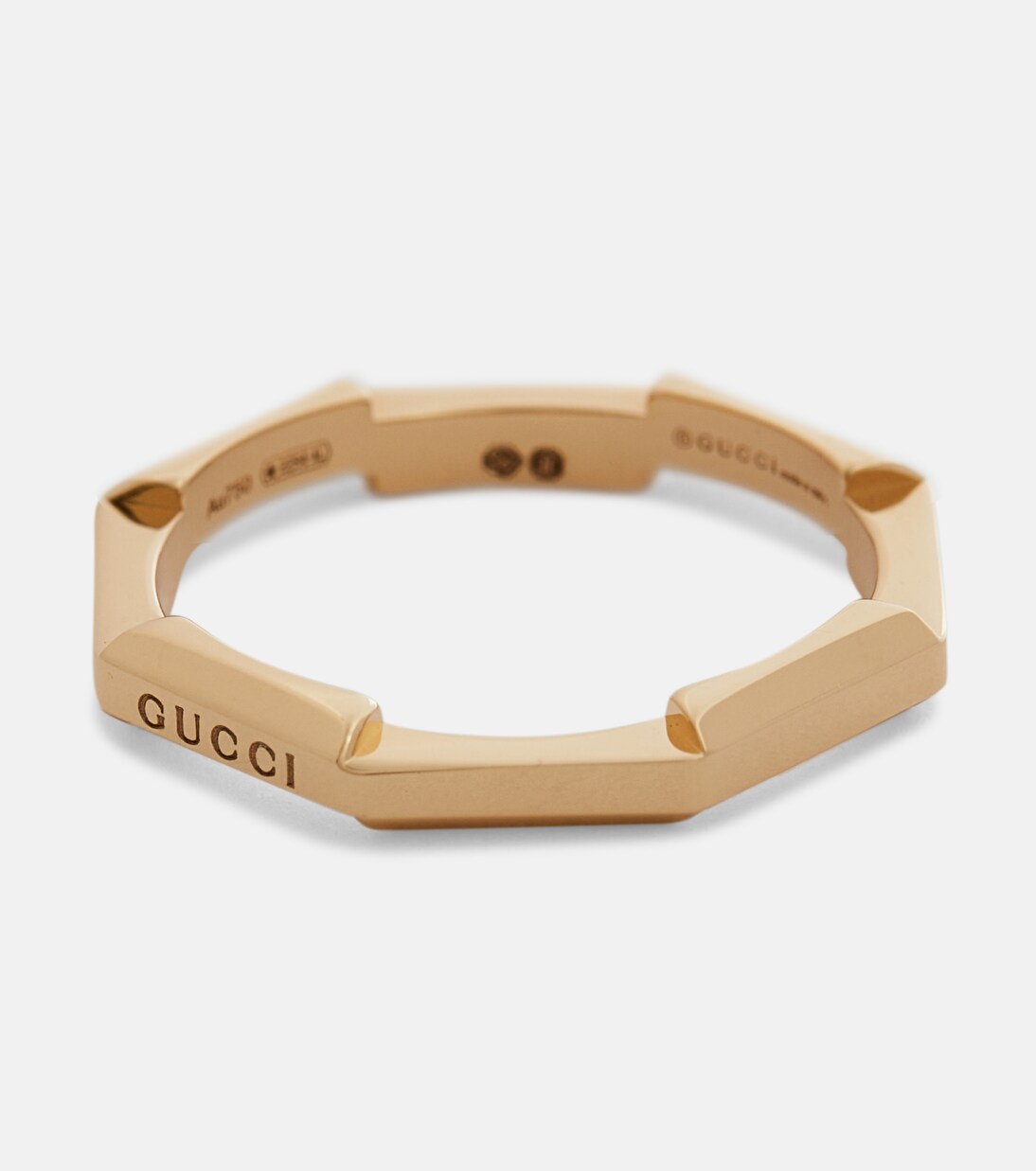 Link to Love 18kt gold ring | Gucci