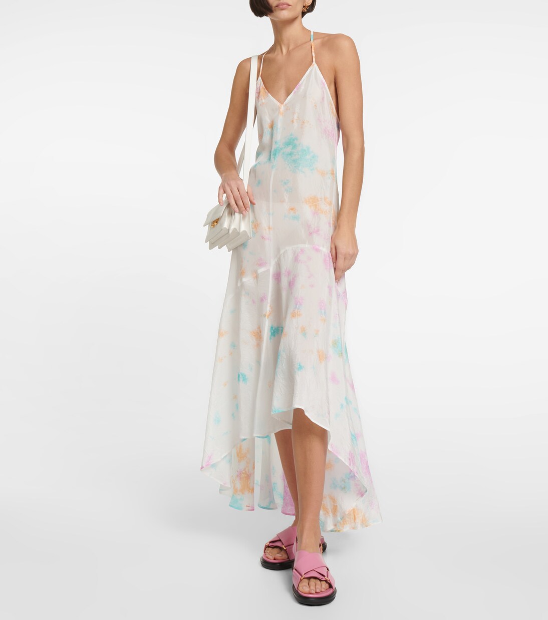 Maxikleid aus Seide | Anna Kosturova