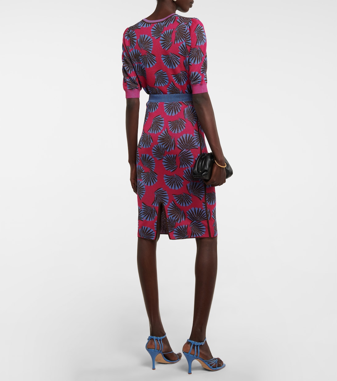 Midirock Hazel aus Jacquard-Strick | Diane von Furstenberg