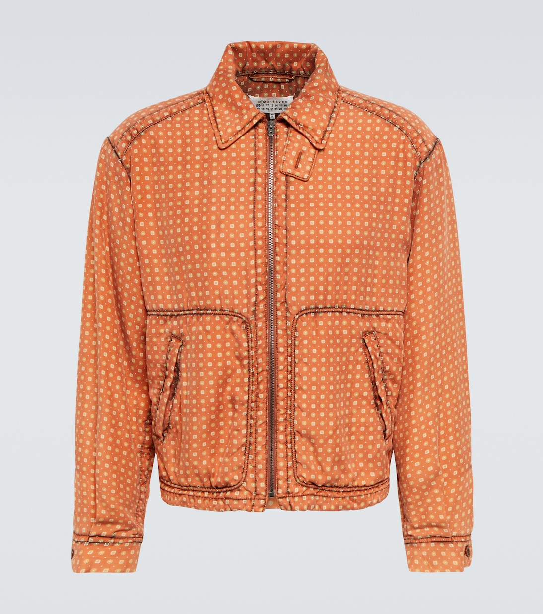 Silk bomber jacket | Maison Margiela