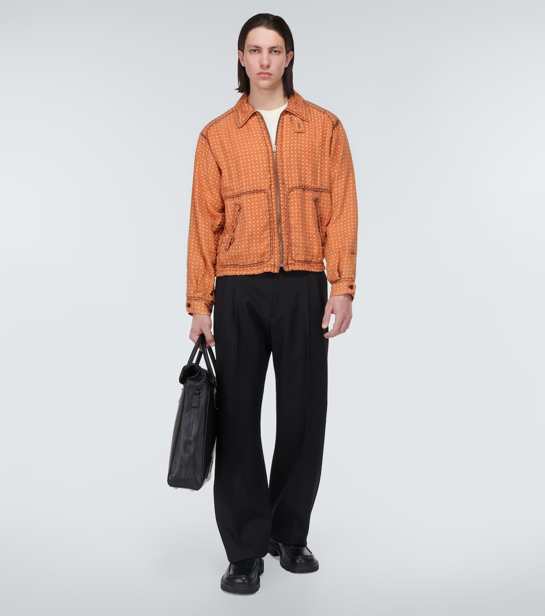 Silk bomber jacket | Maison Margiela