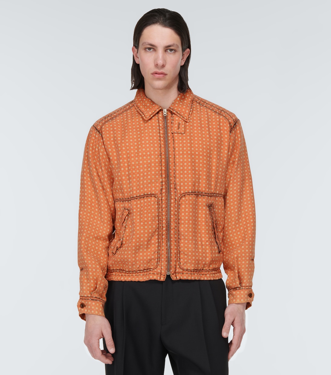 Silk bomber jacket | Maison Margiela
