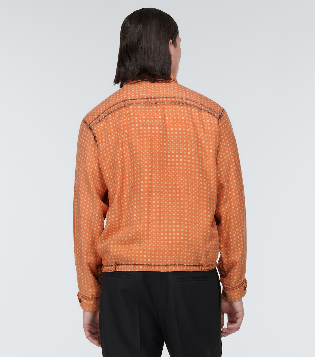 Silk bomber jacket | Maison Margiela