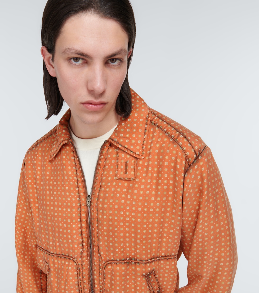 Silk bomber jacket | Maison Margiela