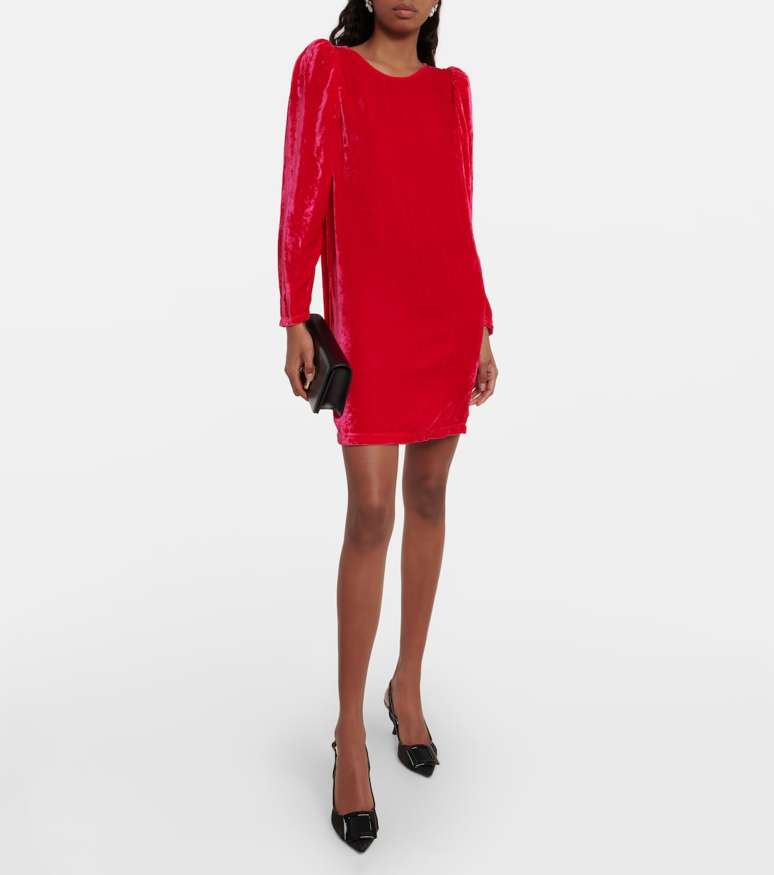 Minikleid aus Samt | Velvet