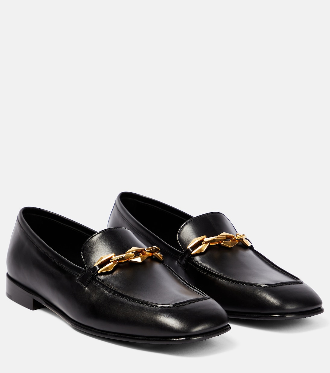 Loafers Diamond Tilda aus Leder | Jimmy Choo