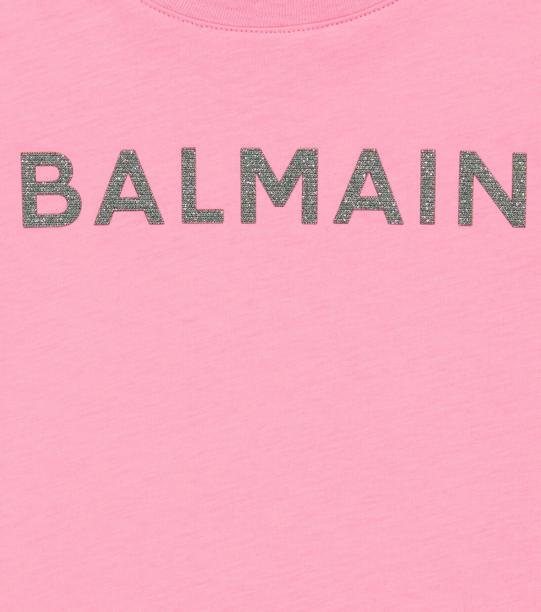 Logo cotton jersey T-shirt | Balmain Kids