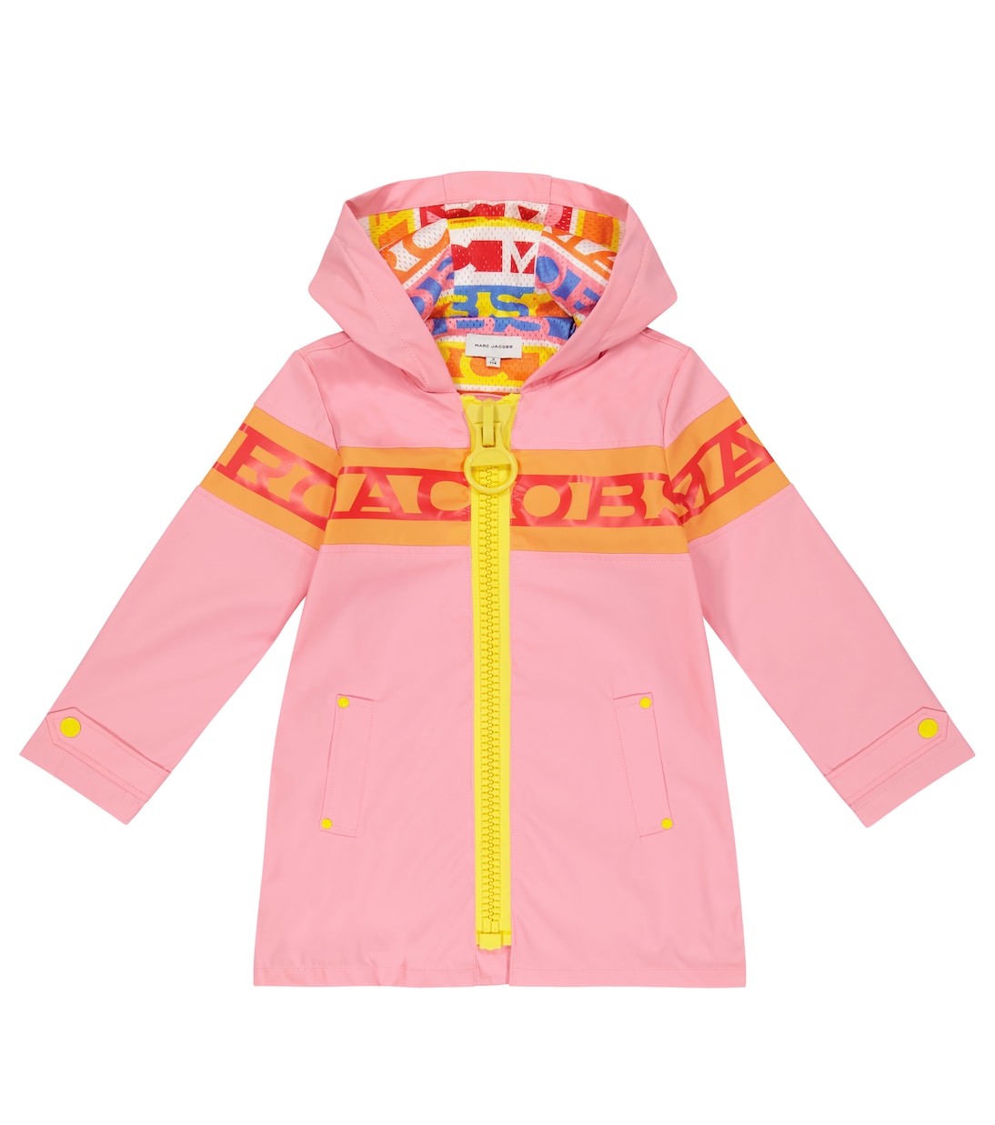 Logo-print raincoat | Marc Jacobs Kids