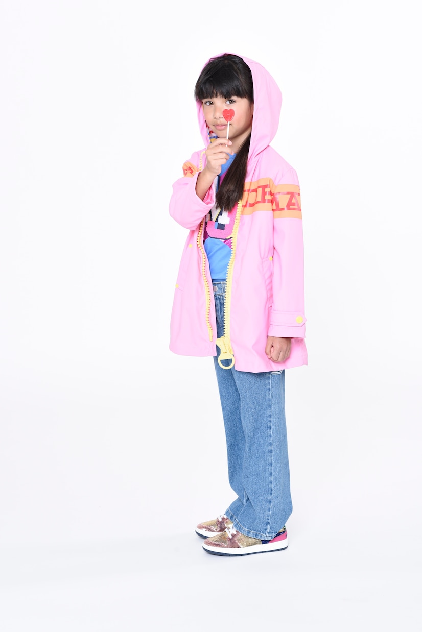 Logo-print raincoat | Marc Jacobs Kids