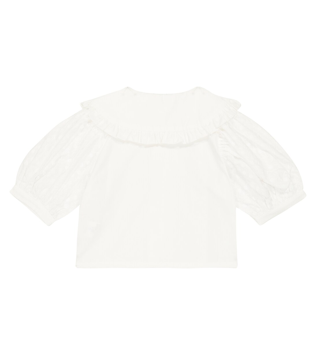 Antonella embroidered cotton blouse | The New Society