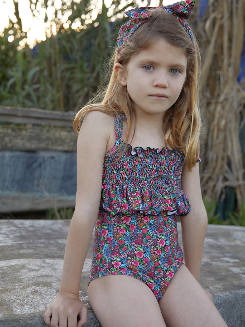 Zante smocked swimsuit | Suncracy