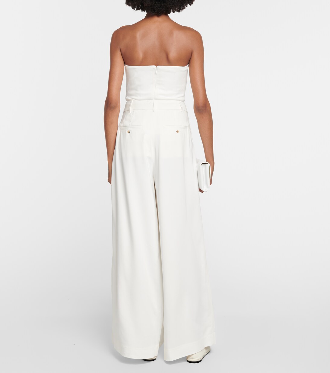 Pantalon ample en satin | CO