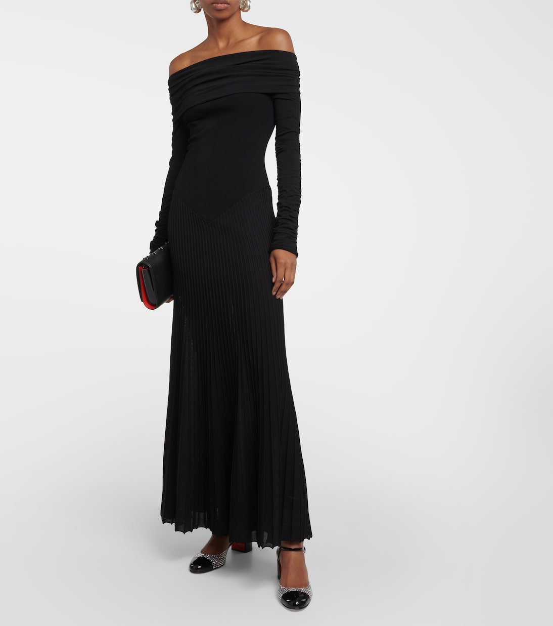 Crystal-embellished patent leather pumps  | Christian Louboutin