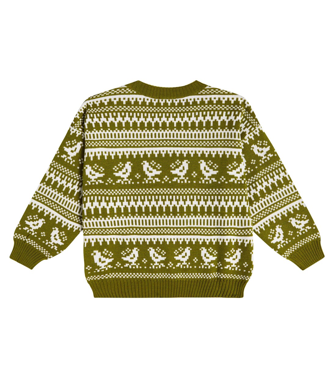 Intarsia wool-blend sweater | Paade Mode