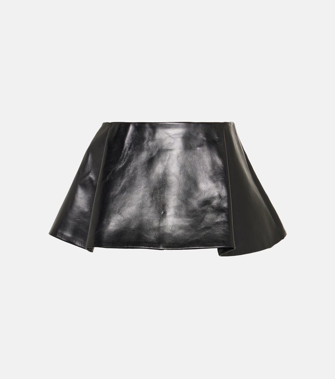 Minirock Ralfa aus Leder | Khaite