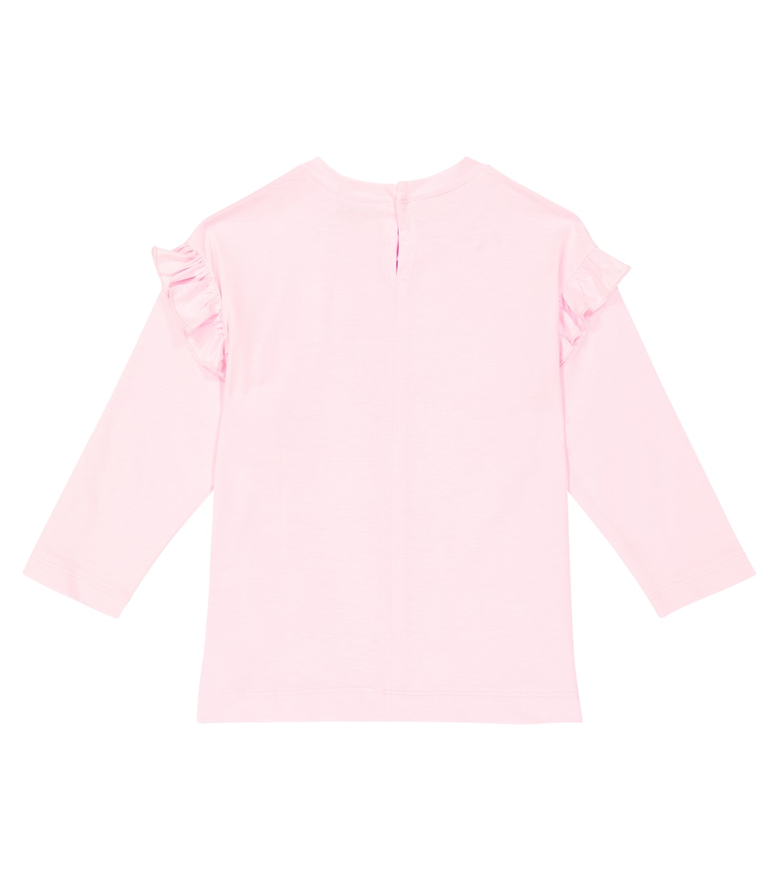 Printed cotton jersey top | Monnalisa