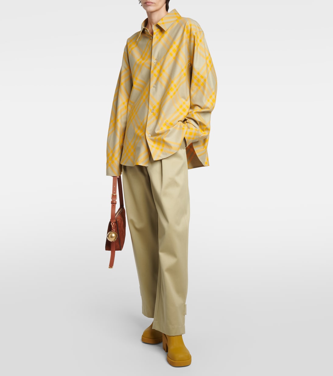 Pantalon droit en coton | Burberry