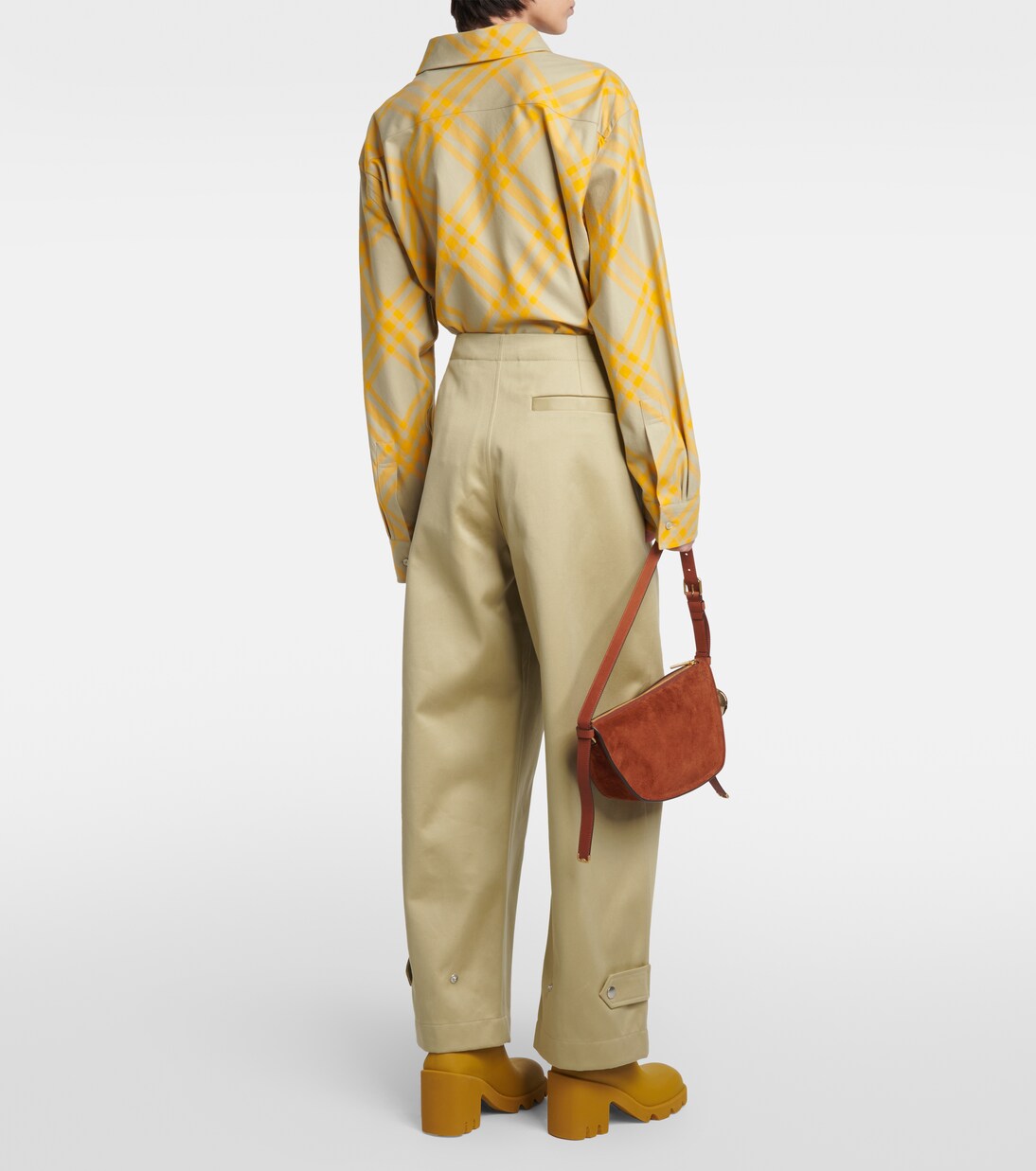 Pantalon droit en coton | Burberry