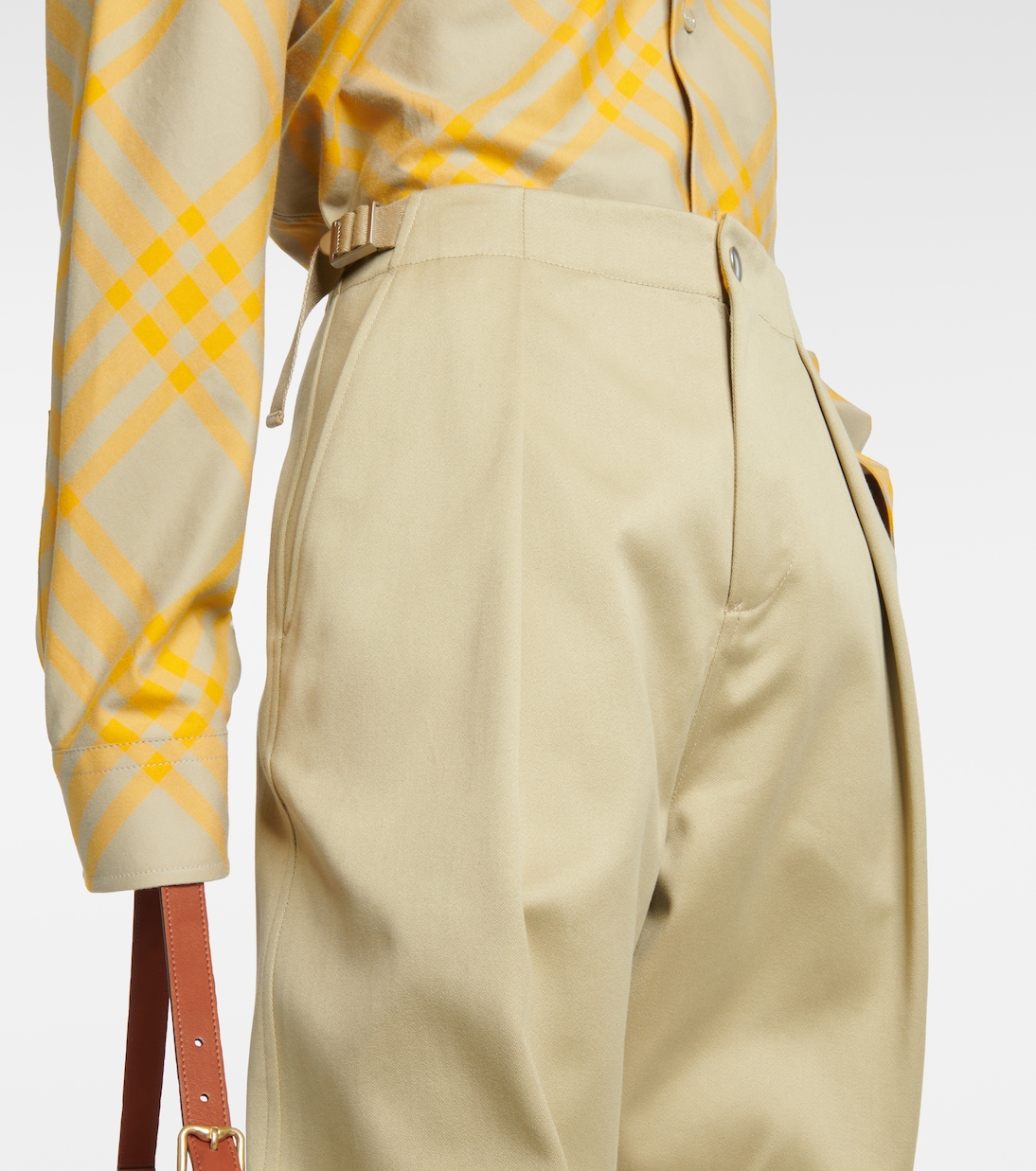 Pantalon droit en coton | Burberry