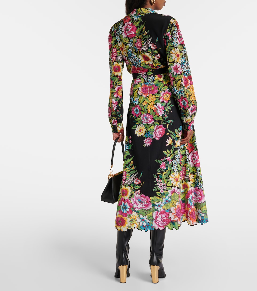 Floral cotton maxi skirt | Etro