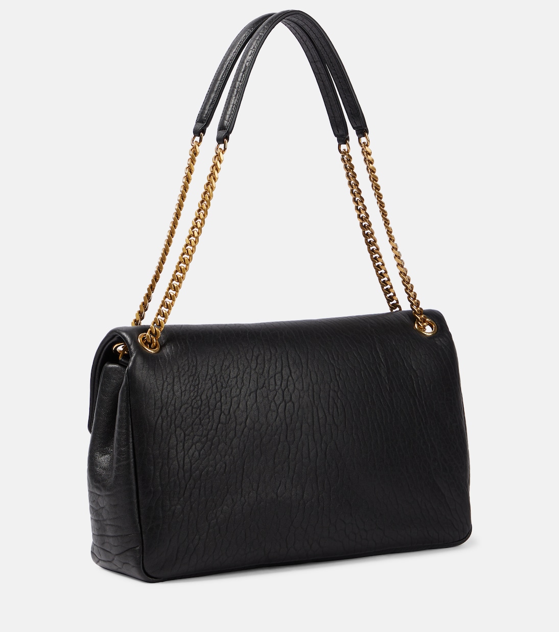 Calypso Large leather shoulder bag | Saint Laurent