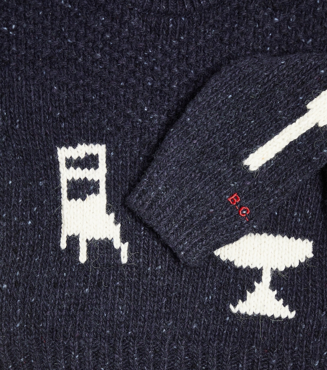 Baby The Feast wool-blend sweater | Bobo Choses