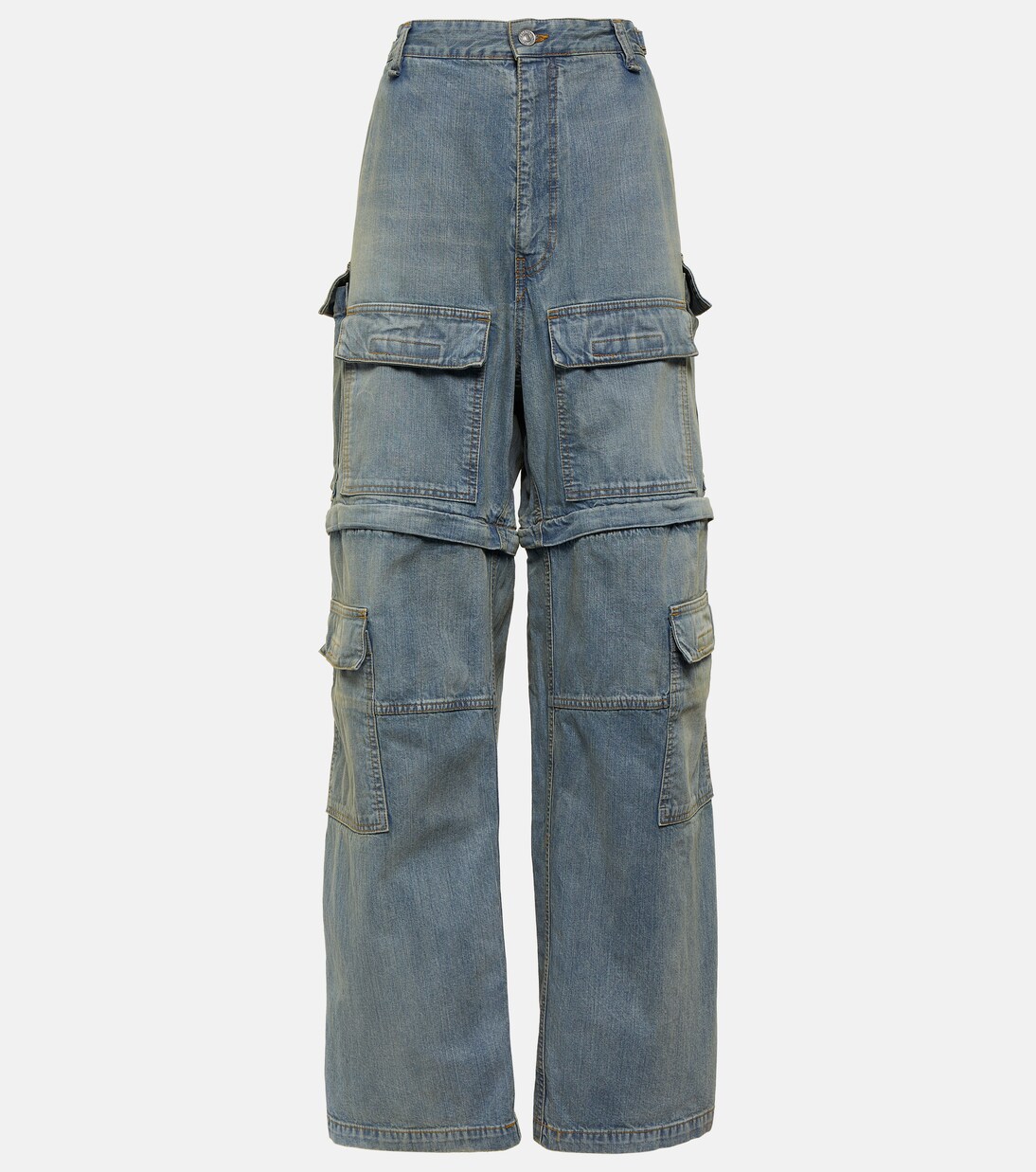 Mid-rise cargo jeans | Balenciaga