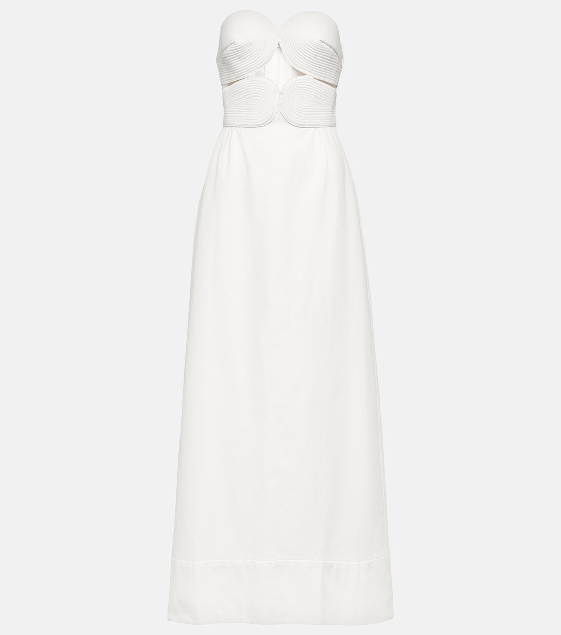 Maxikleid aus Matelassé | Adriana Degreas