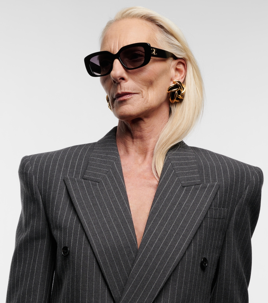 Triomphe 04 rectangular sunglasses | Celine Eyewear