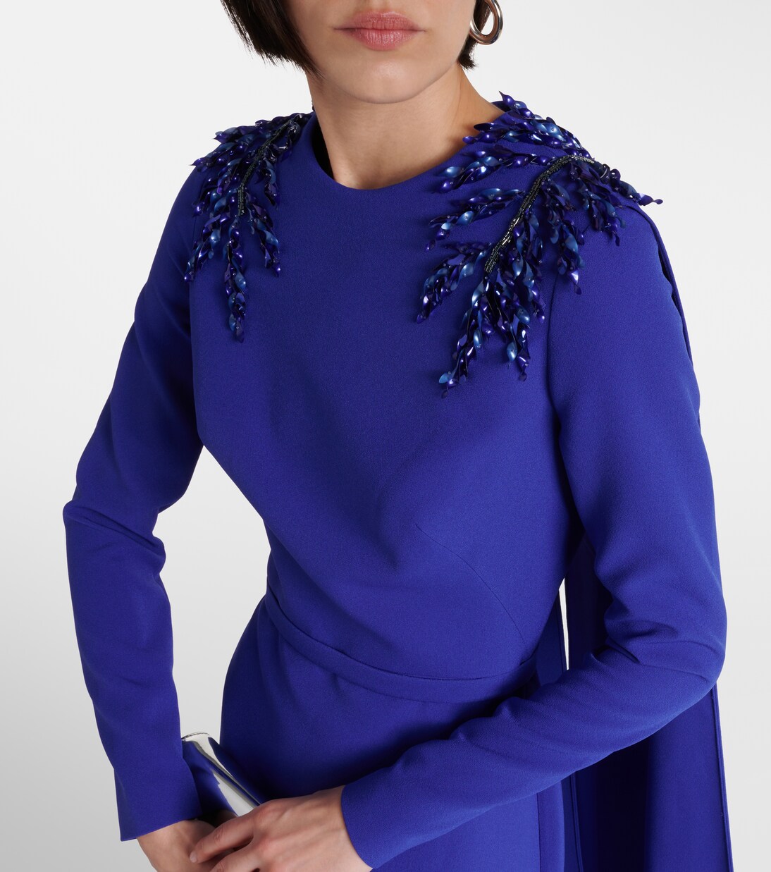 Robe longue Ginevra à ornements | Safiyaa