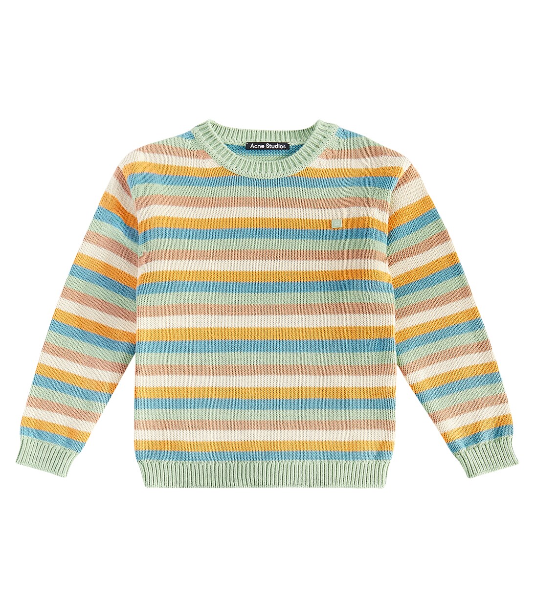 Striped cotton sweater | Acne Studios Kids