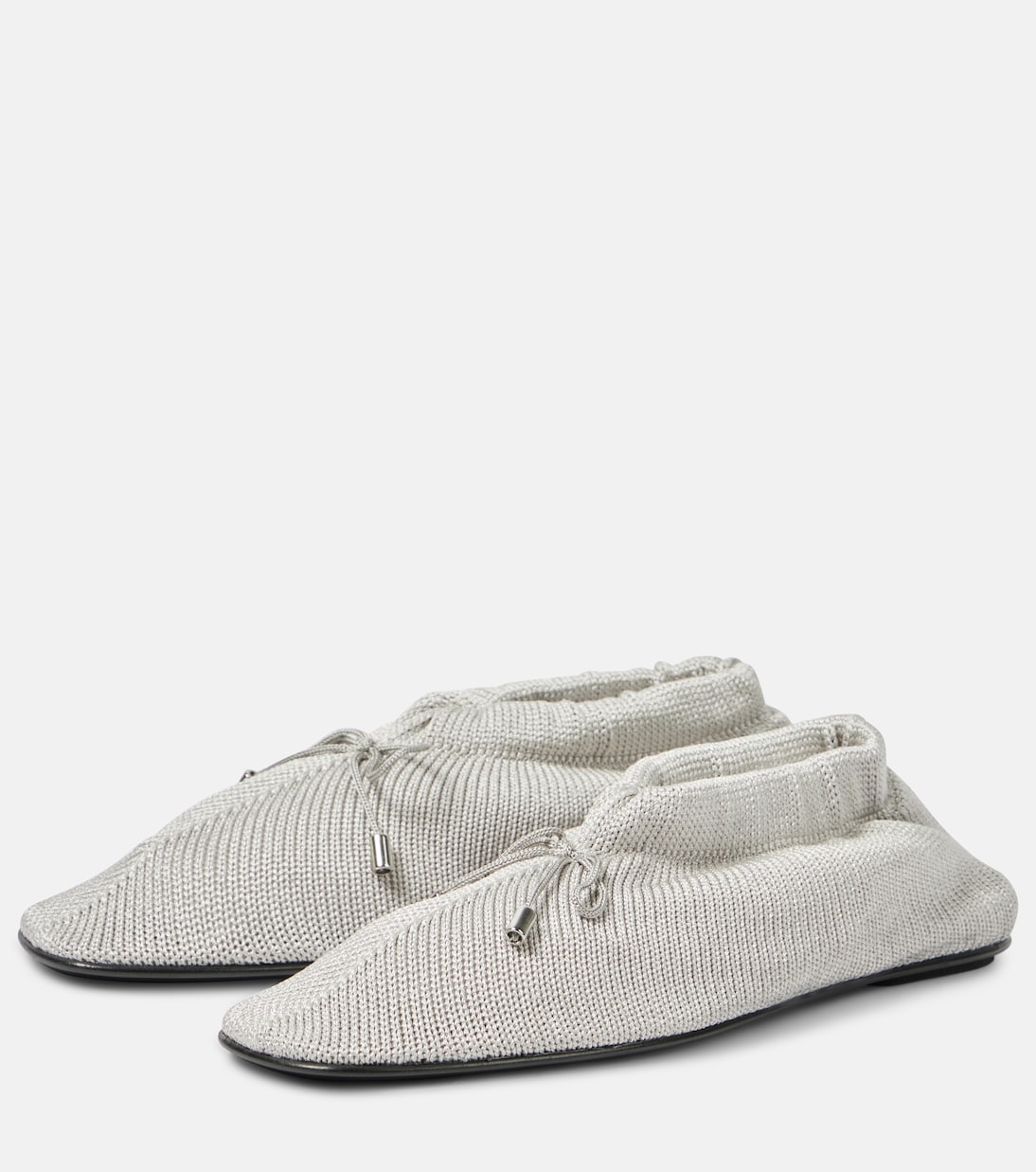 Bow-detail crochet flats | Toteme