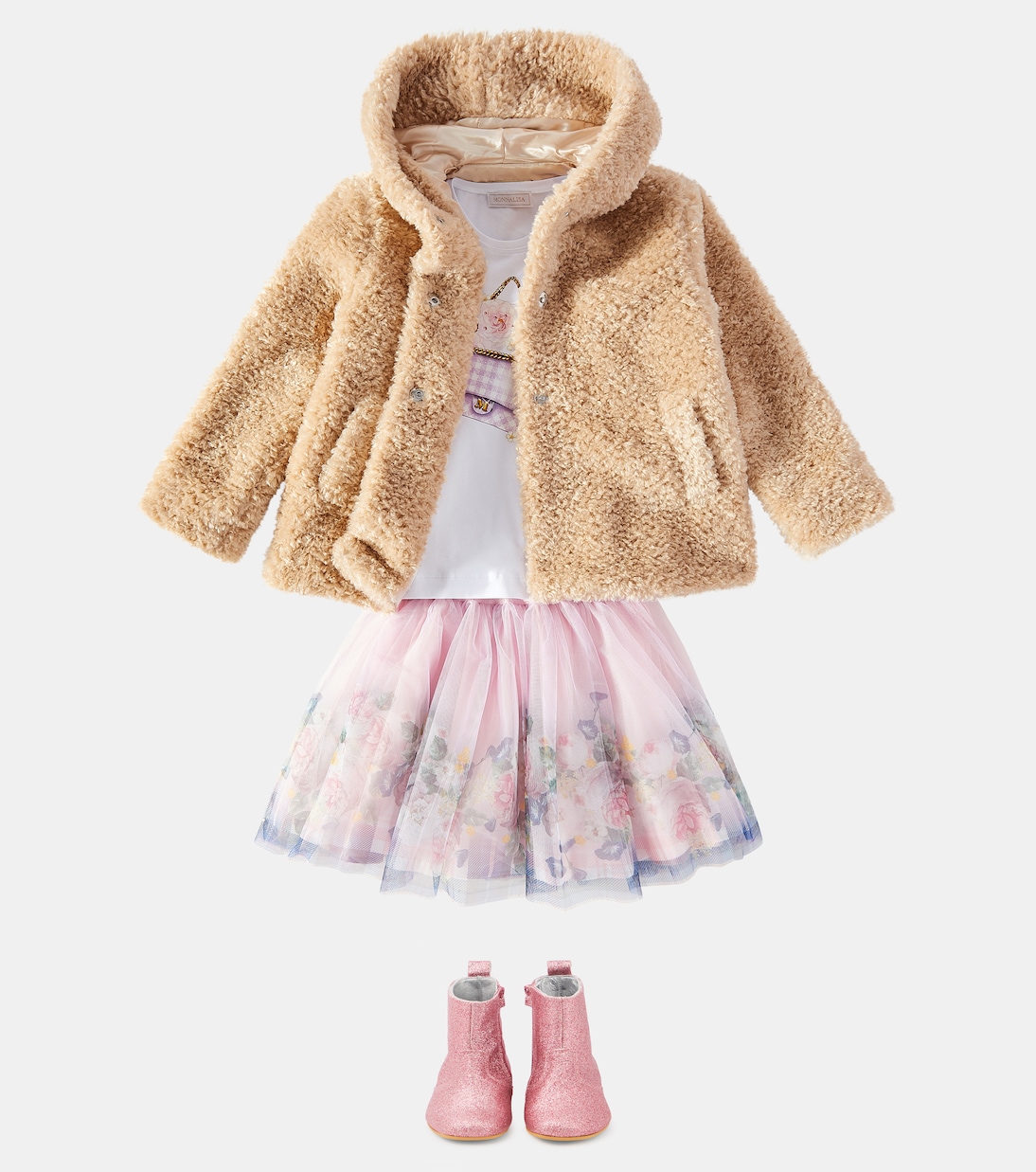 Giacca in shearling sintetico | Monnalisa