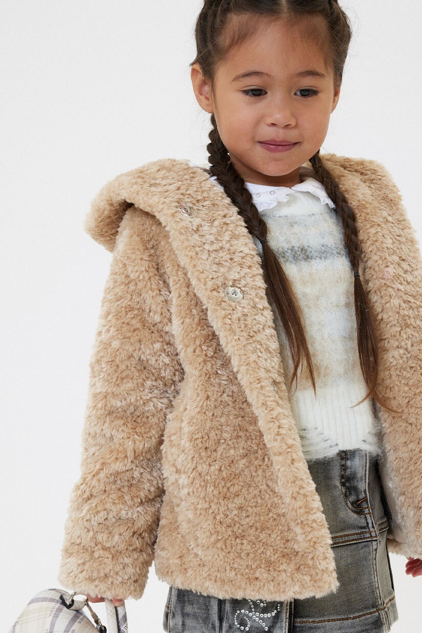 Giacca in shearling sintetico | Monnalisa