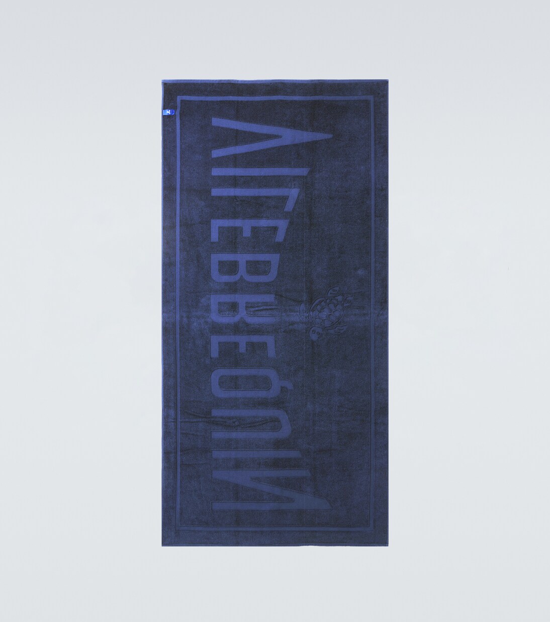 Sand logo cotton terry beach towel | Vilebrequin