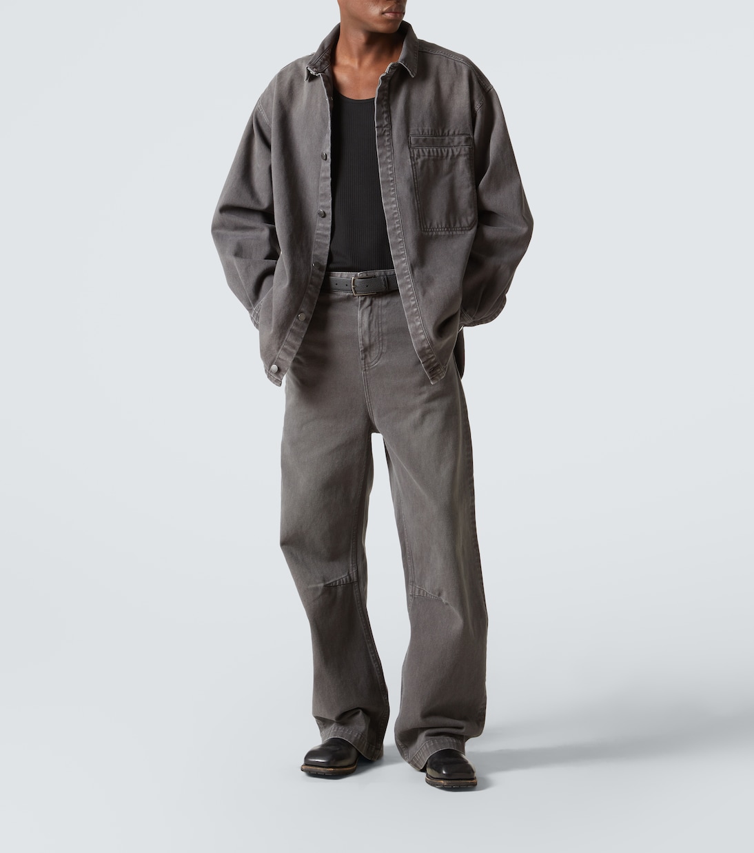 Herculean cotton shirt | Entire Studios