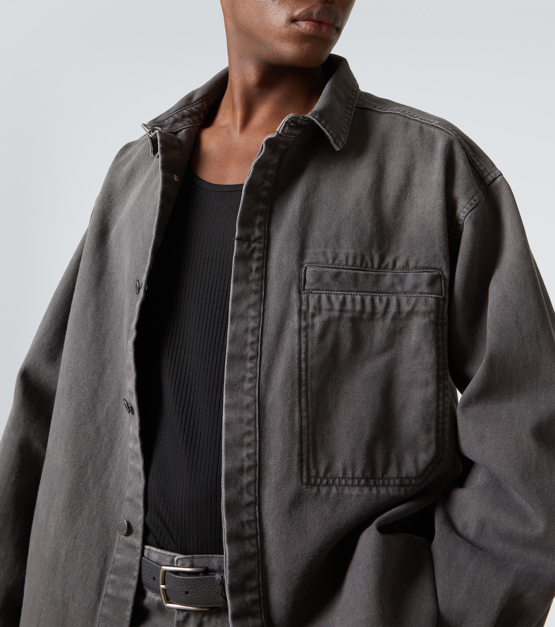 Herculean cotton shirt | Entire Studios