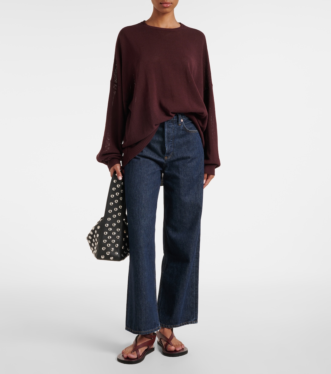 High-Rise Wide-Leg Jeans Ren | Agolde