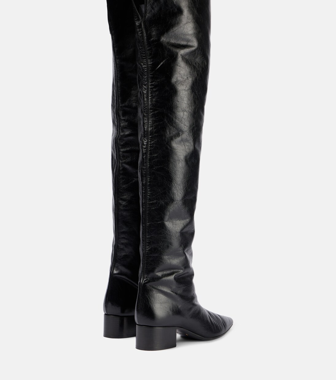 Andee leather over-the-knee boots | Khaite