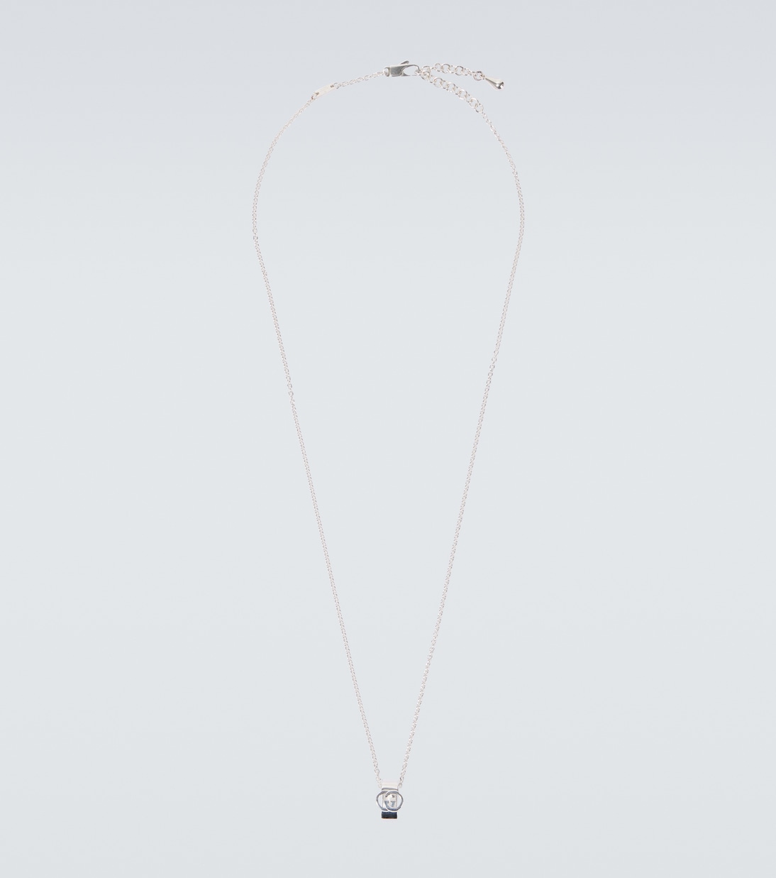 Interlocking G sterling silver necklace | Gucci