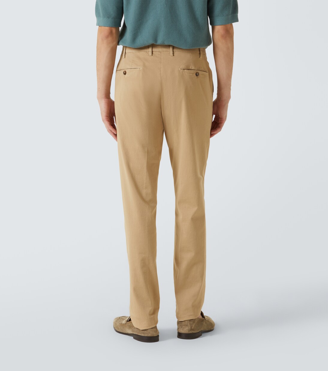 Cotton twill chinos | Canali