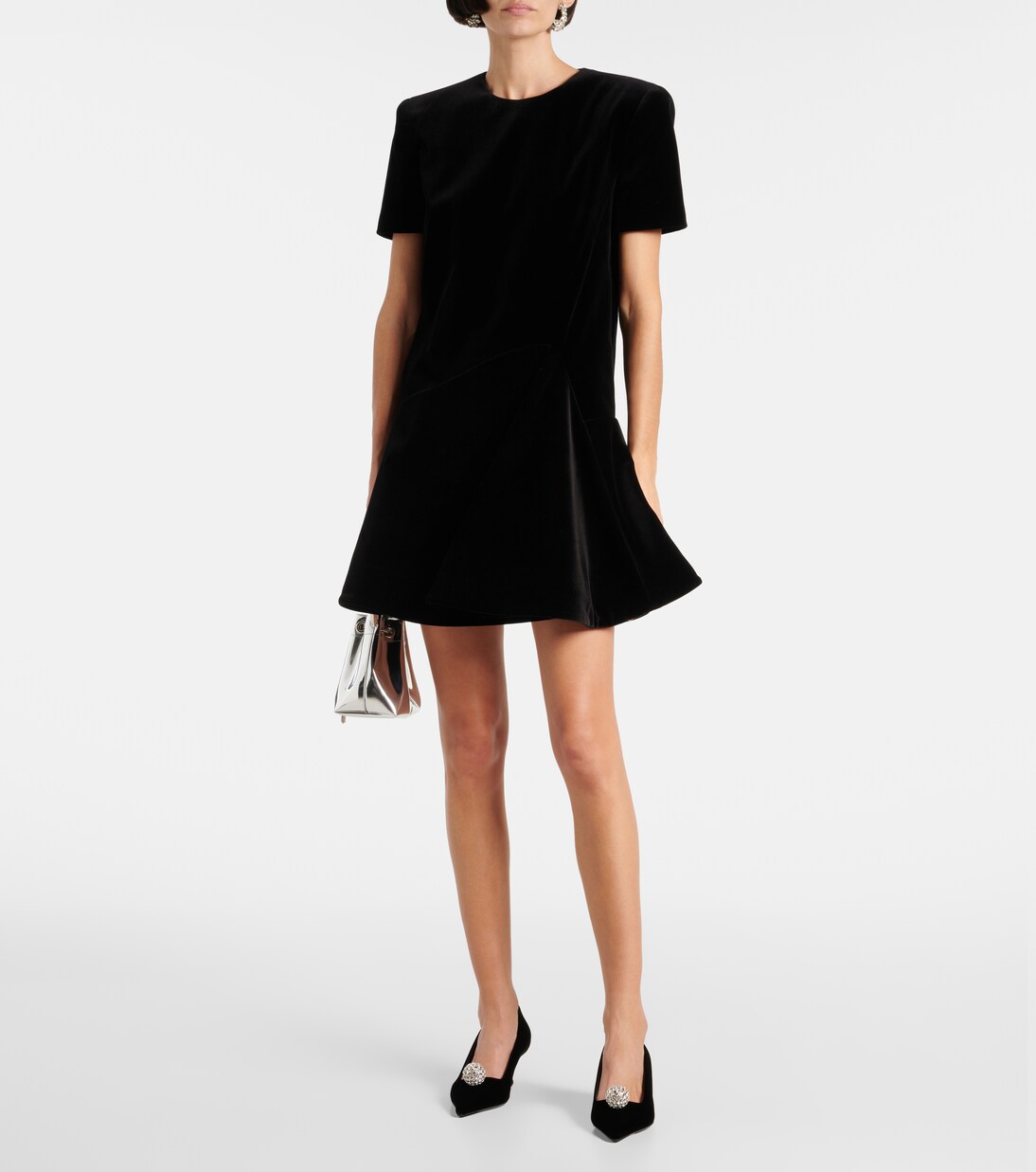 Orb 50 embellished velvet pumps | Jimmy Choo