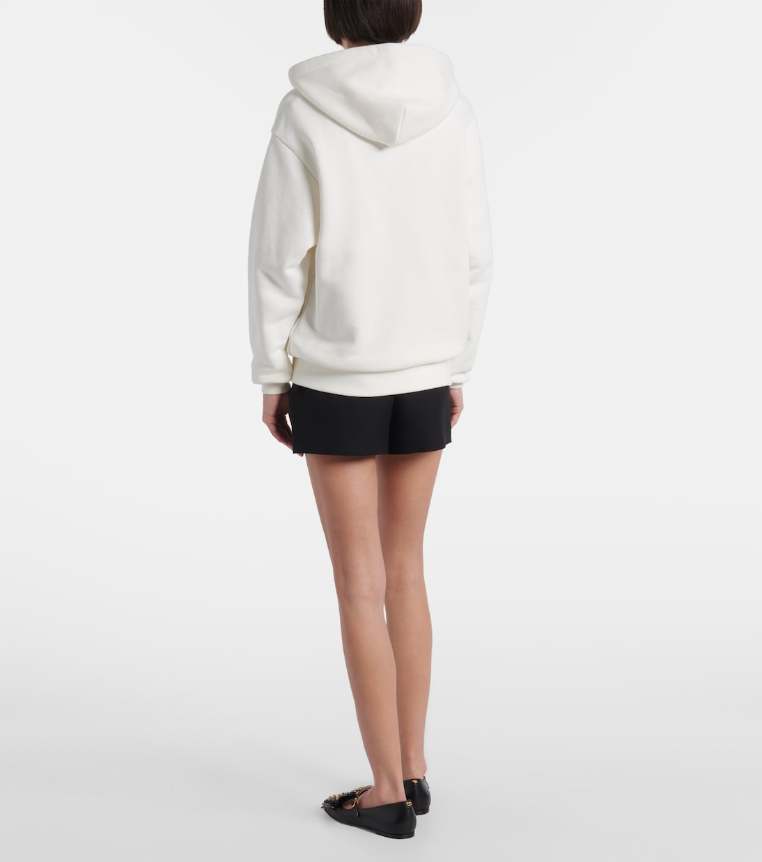Hoodie Chez Valentino aus Baumwoll-Jersey | Valentino
