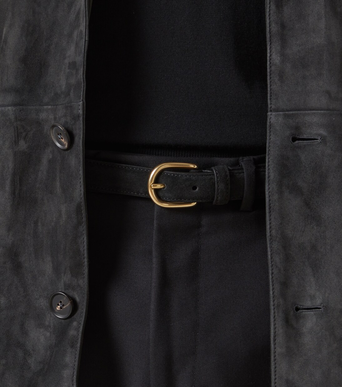 Cardon suede belt | Saman Amel